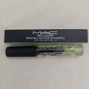 MAC PRO LOCKED Brow set gel CLEAR new in box full size .26 oz